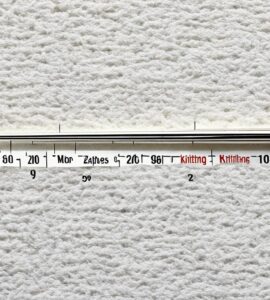 aiguille à tricoter grosseur