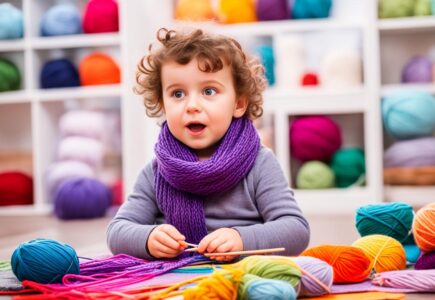 apprendre à tricoter à 6 ans