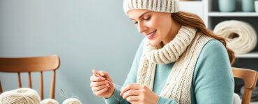 bonnet femme à tricoter