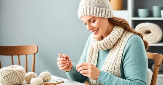 bonnet femme à tricoter
