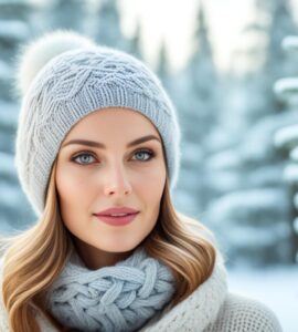 bonnet tricot femme