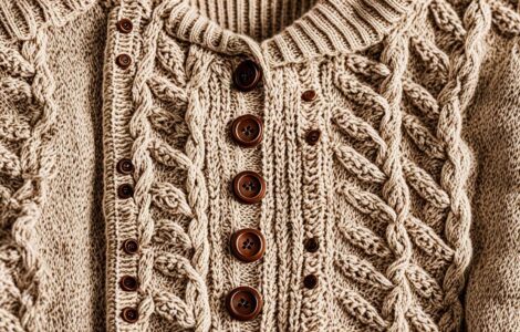 bouton pour gilet en laine