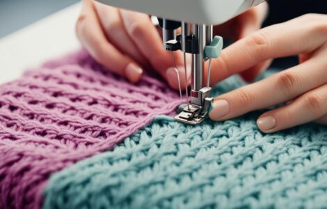 coudre un tricot