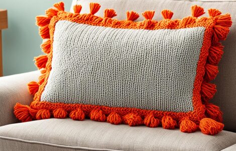 coussin tricot