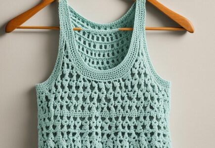 debardeur au crochet