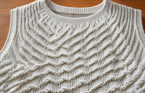 débardeur tricot patron