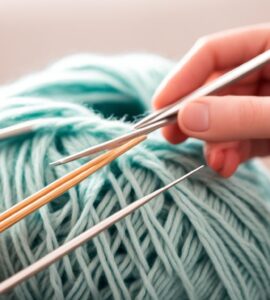débuter un tricot