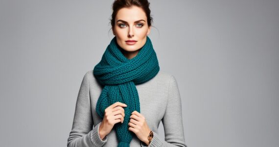 écharpe tricot