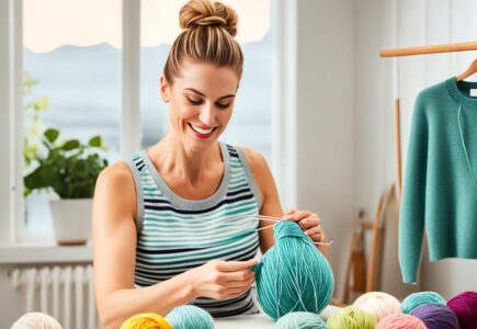 explication tricot débardeur femme