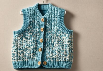 gilet a tricoter