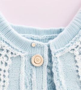 gilet bebe a tricoter