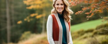 gilet en tricot