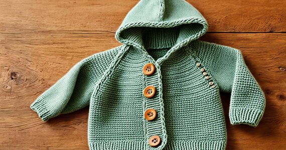 gilet tricot bébé