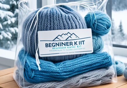 kit de tricot débutant