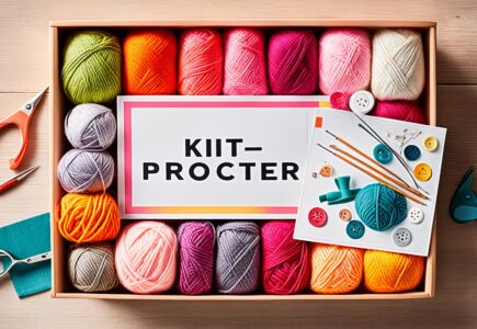 kit prêt-à tricoter