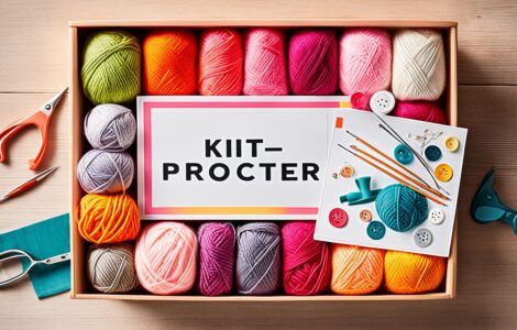 kit prêt-à tricoter