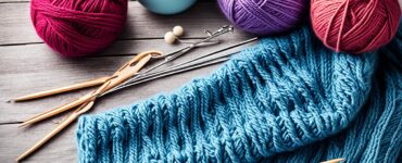 kit tricot echarpe