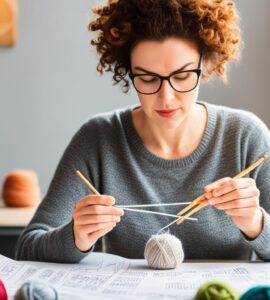 lire un patron de tricot