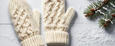 mitaine femme tricot facile