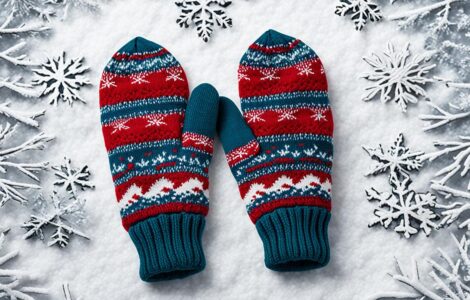 mitaine tricot
