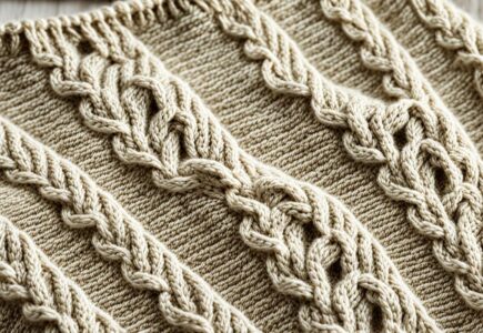 modèle de pull à tricoter avec explication