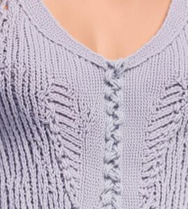 modèle débardeur tricot