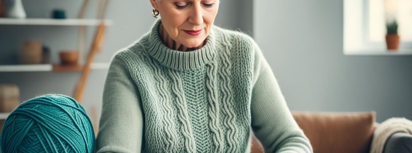 modèle pull à tricoter femme