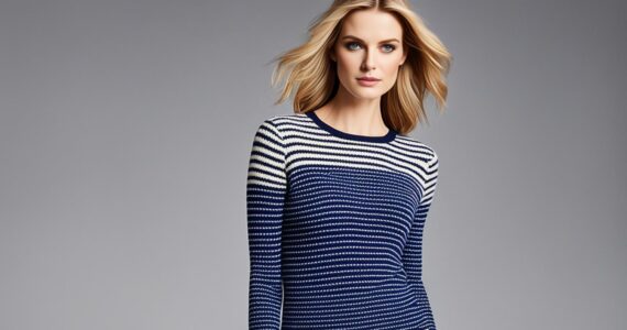 modèle pull tricot 2 couleurs