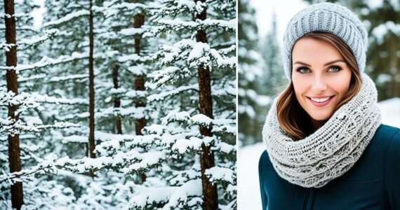 modele snood tricot
