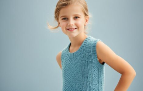 modèle tricot débardeur fille gratuit
