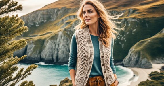 modèle tricot gilet femme