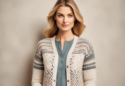 modele tricot gilet femme