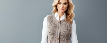 modèle tricot gilet femme aiguille 3 5