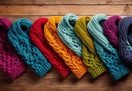 modele tricot snood