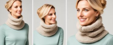 modèle tricot tour de cou femme gratuit