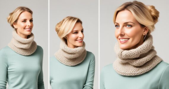 modèle tricot tour de cou femme gratuit