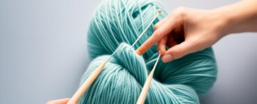 monter une maille en tricot
