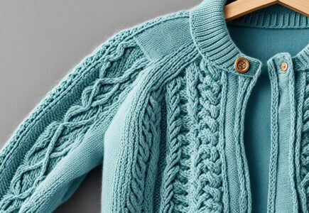 patron cardigan tricot