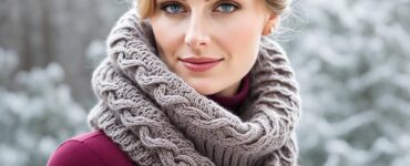 patron snood tricot