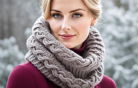 patron snood tricot