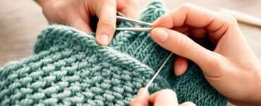 point de diamant tricot