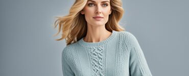 pull droit femme tricot