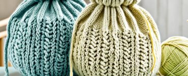 sac en tricot à faire soi-même