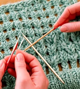 sac tricot à faire soi-même