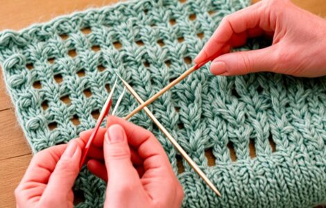 sac tricot à faire soi-même