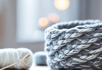 snood au tricot