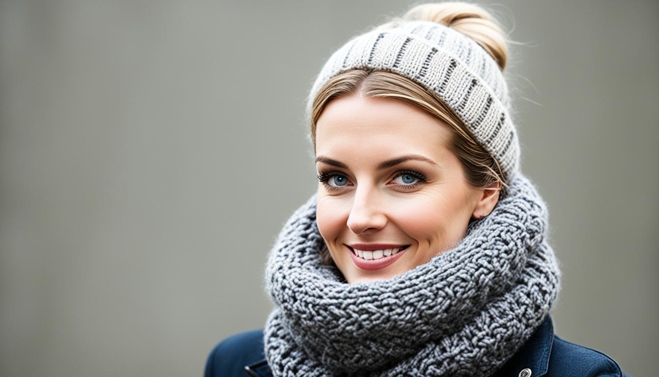 Snood Femme Hiver En Coton Doux – Tour De Cou Chaud Et Confortable Pour Tous Les Jours – Fabriqué En Pologne