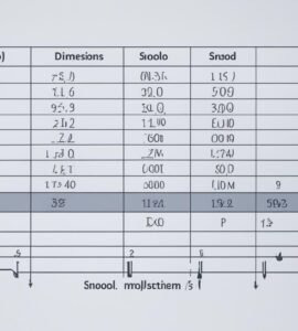 tableau taille snood