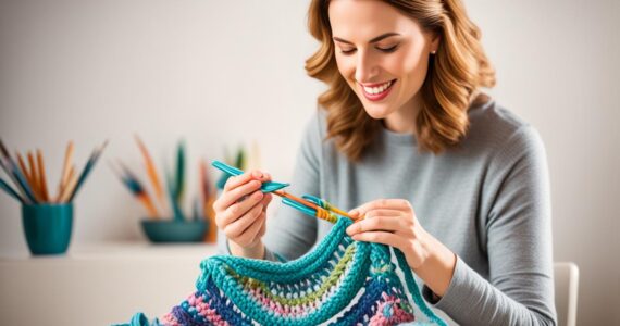 technique du crochet femme