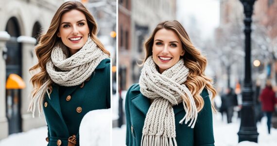tour de cou femme tricot